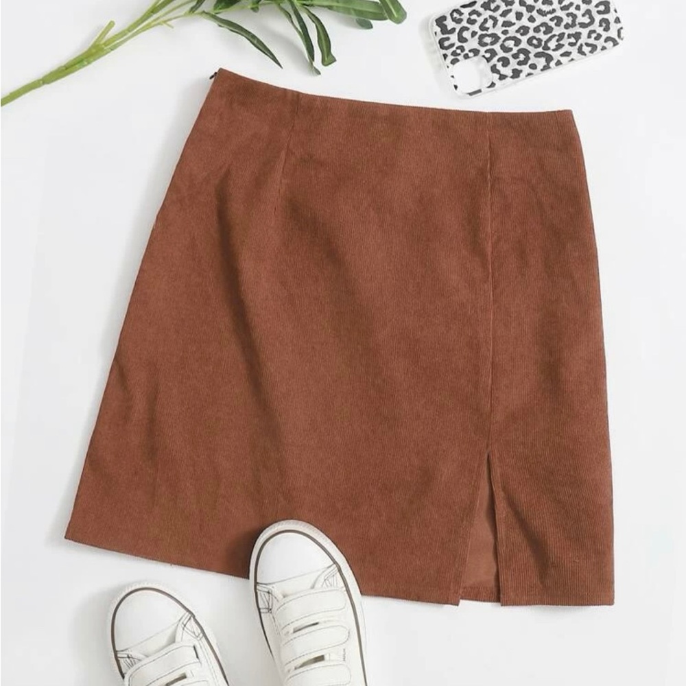 Womens corduroy skirt